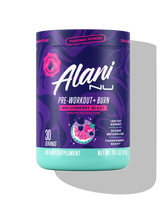 pre-workout+ burn - melonberry blast