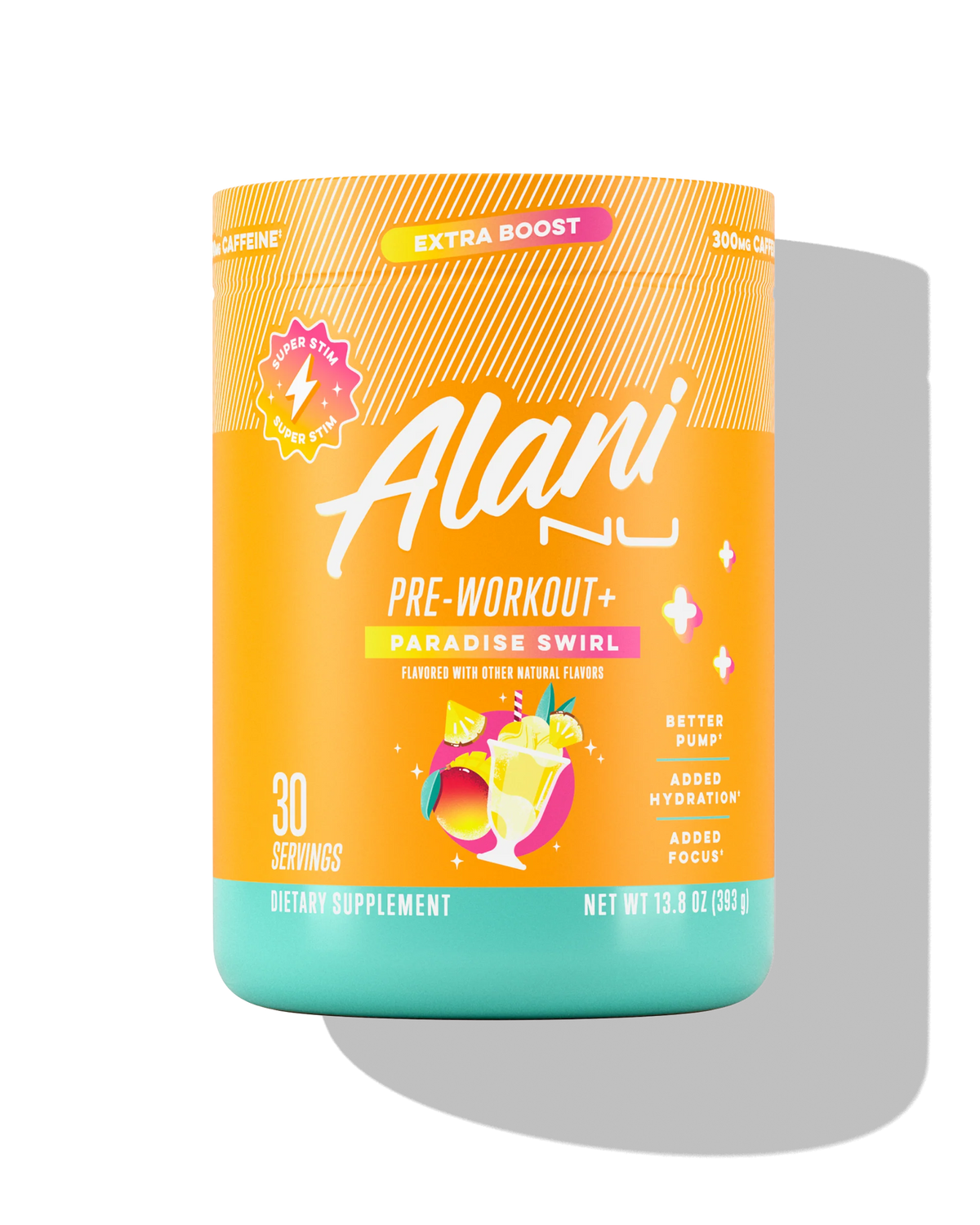 pre-workout+ - paradise swirl