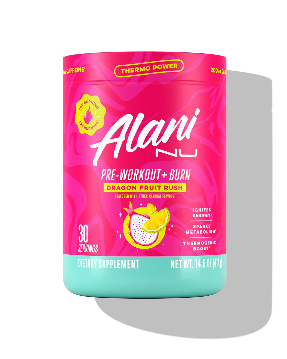 pre-workout+ burn - dragon fruit rush