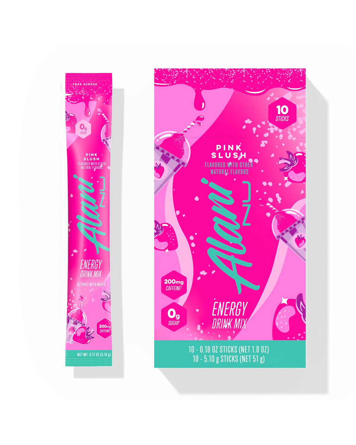 energy sticks - pink slush