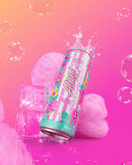 energy drink - cotton candy